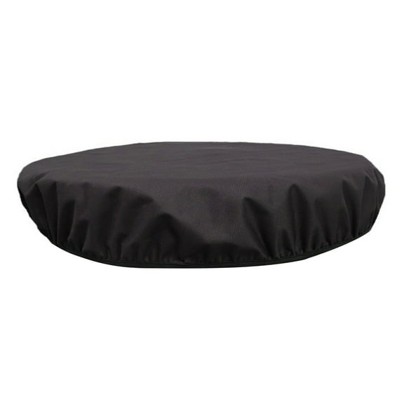 Jkung Round Firepit Cover, Elastic Hem for Outdoor Use