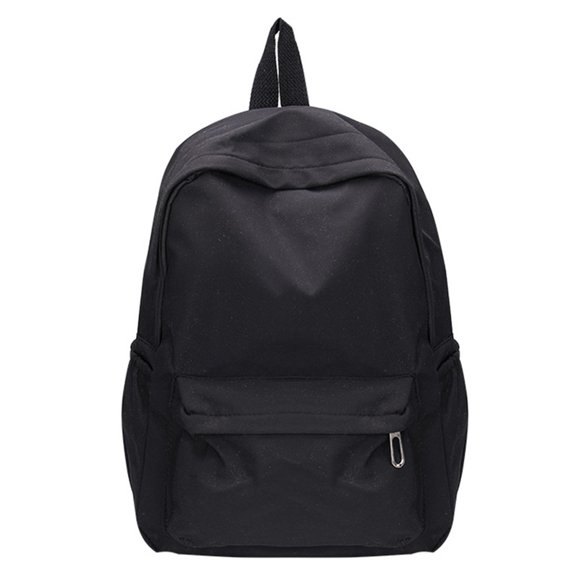 Jkung Waterproof Nylon Backpack Large Capacity Solid Color Ultra-light Casual School Bag for Students Travelers