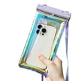 thumbnail image 1 of Jkung Waterproof Phone Pouch with Lanyard Touchscreen Clear Leakproof PVC Universal Beach Kayaking Swimming Floating Cell Phone Dry Bag Case Protector, 1 of 8