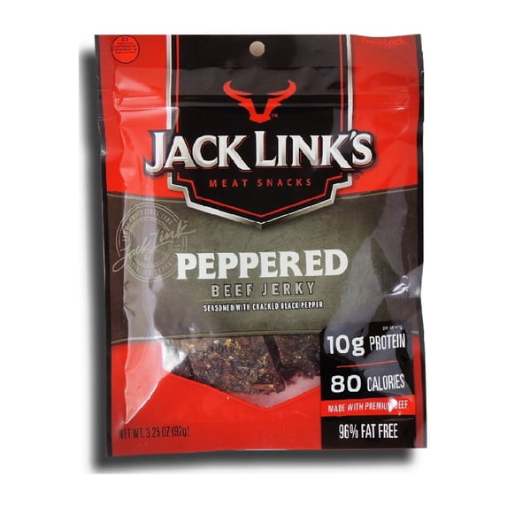 Jl Bf Jrk 3.25 Oz Bag Peppered - 1 count only