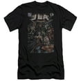 thumbnail image 1 of Jla - #1 Cover - Premium Slim Fit Short Sleeve Shirt - XX-Large, 1 of 2