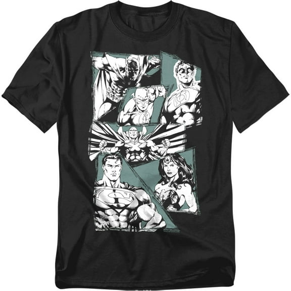 JLA T-Shirt A Mighty League Unisex Graphic Tee For Men & Women