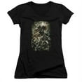 thumbnail image 1 of Jla-Aftermath Junior V-Neck Tee- Black - Small, 1 of 1