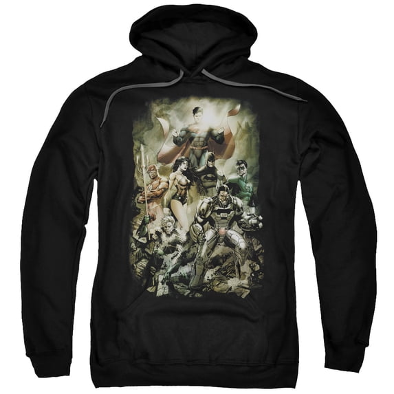 Jla - Aftermath - Pull-Over Hoodie - XX-Large