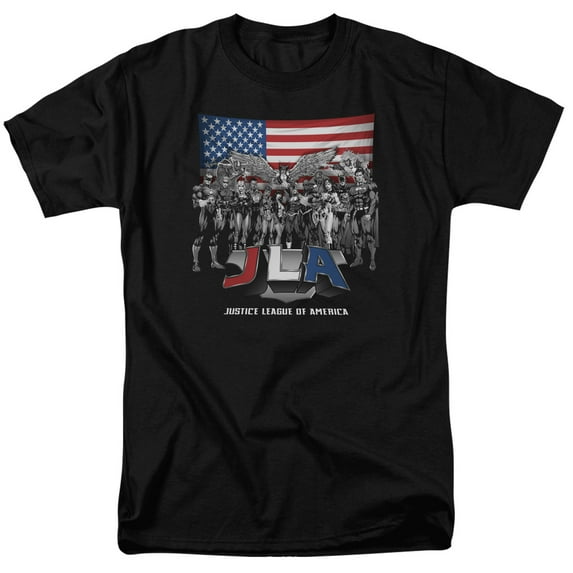 JLA T-Shirt All American League Unisex Graphic Tee For Men & Women