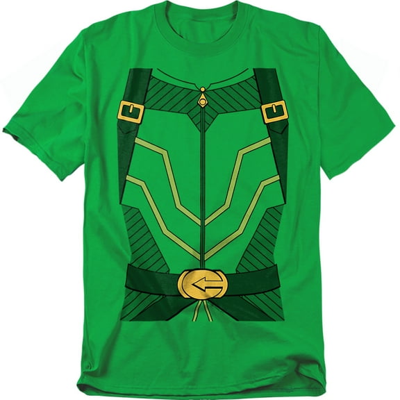 Jla - Arrow Costume - Short Sleeve Shirt - X-Large