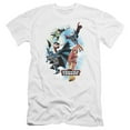 thumbnail image 1 of Jla - At Your Service - Premium Slim Fit Short Sleeve Shirt - Large, 1 of 2