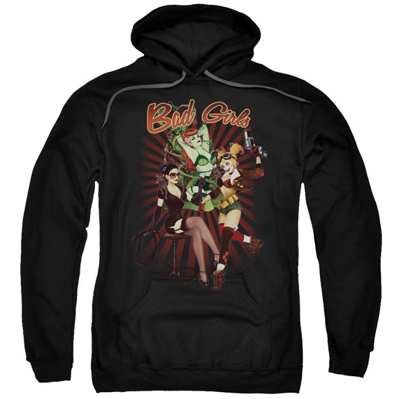 Jla - Bad Girls - Pull-Over Hoodie - XX-Large