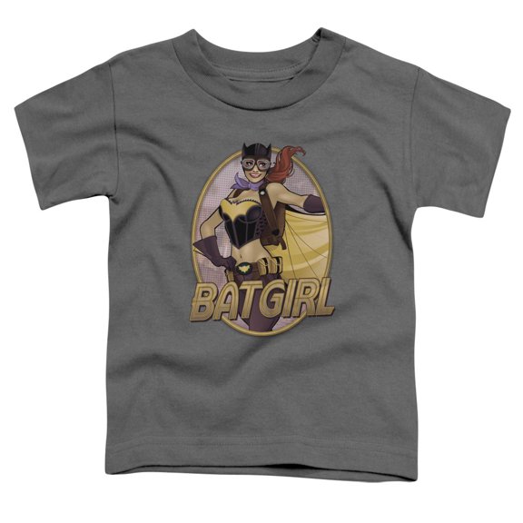 Jla - Batgirl Bombshell - Toddler Short Sleeve Shirt - 3T