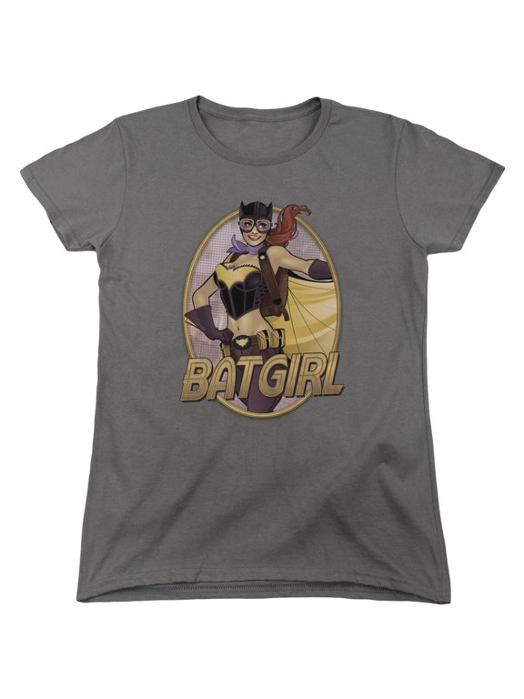 Jla - Batgirl Bombshell - Women's Short Sleeve Shirt - Large