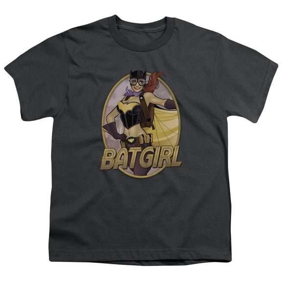 Jla - Batgirl Bombshell - Youth Short Sleeve Shirt - Large