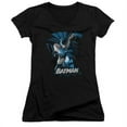 thumbnail image 1 of Jla-Batman Blue & Gray Junior V-Neck Tee - Black - Small, 1 of 1