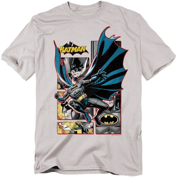 JLA T-Shirt Batman Panels Unisex Graphic Tee For Men & Women