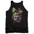 thumbnail image 1 of Jla-Battle Ready Adult Tank Top- Black - Large, 1 of 1