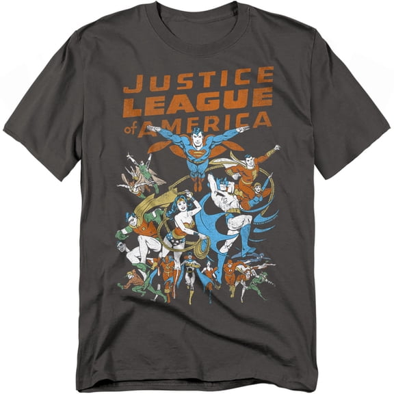 JLA T-Shirt Big Group Unisex Graphic Tee For Men & Women