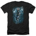 thumbnail image 1 of Jla - Black Lightning Bolts - Heather Short Sleeve Shirt - XXX-Large, 1 of 2