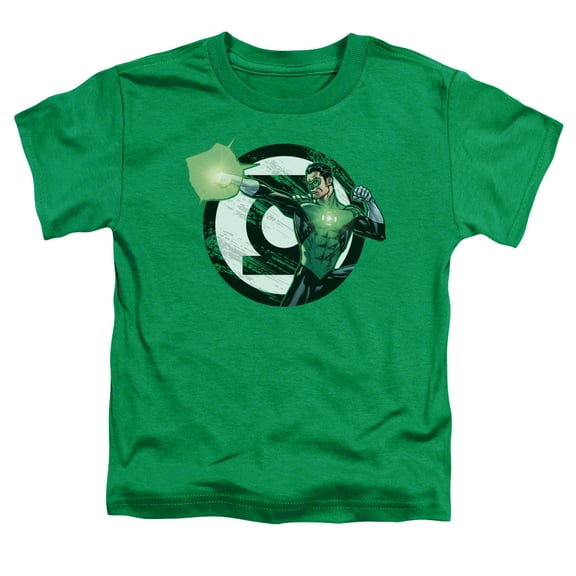 Jla - Blasting Logo - Toddler Short Sleeve Shirt - 2T