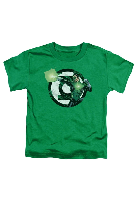 Jla - Blasting Logo - Toddler Short Sleeve Shirt - 3T