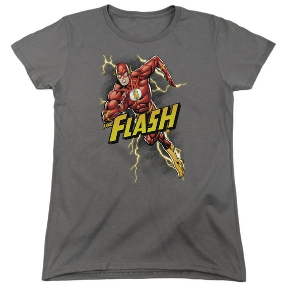 Jla - Bolt Run - Women's Short Sleeve Shirt - X-Large
