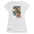 thumbnail image 1 of Jla-Brightest Day No. 0 Short Sleeve Junior Sheer Tee- White - Large, 1 of 1