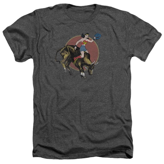 Jla - Bull Rider - Heather Short Sleeve Shirt - XXX-Large
