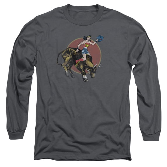 Jla - Bull Rider - Long Sleeve Shirt - Small