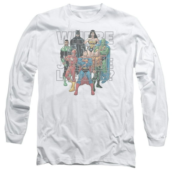 Jla - Classified #1 Cover - Long Sleeve Shirt - Large