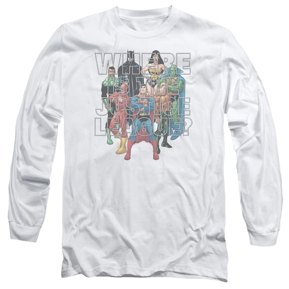 Jla - Classified #1 Cover - Long Sleeve Shirt - Medium