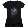 thumbnail image 1 of Jla-Cosmic Crew Junior V-Neck Tee, Black - Large, 1 of 1
