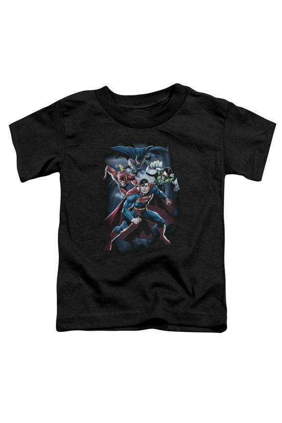 Jla - Cosmic Crew - Toddler Short Sleeve Shirt - 2T