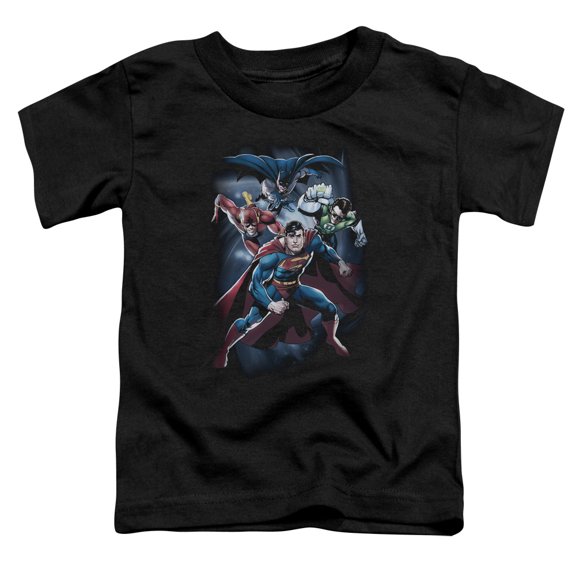 Jla - Cosmic Crew - Toddler Short Sleeve Shirt - 4T