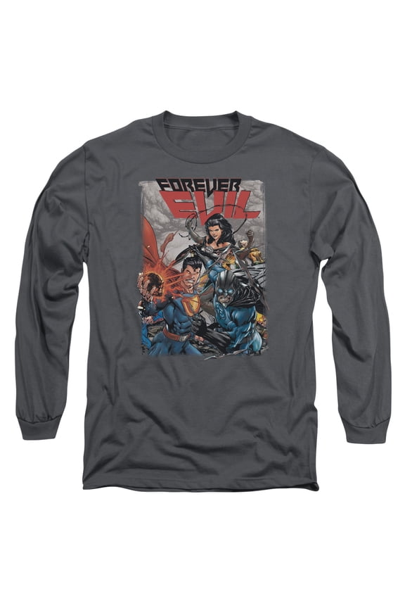 Jla - Crime Syndicate - Long Sleeve Shirt - Large