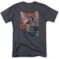thumbnail image 1 of Jla-Crime Syndicate Short Sleeve Adult 18-1 Tee- Charcoal - 2X, 1 of 1