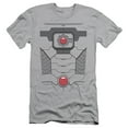 thumbnail image 1 of JLA Justice League Cyborg Uniform S/S Adult 30/1 T-Shirt Silver, 1 of 2