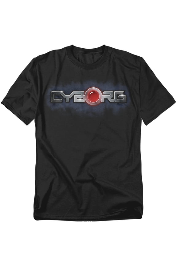 JLA T-Shirt Cyborg Title Unisex Graphic Tee For Men & Women