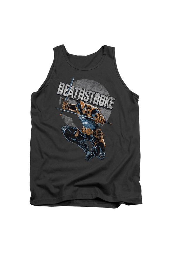 Jla - Deathstroke Retro - Tank Top - Large