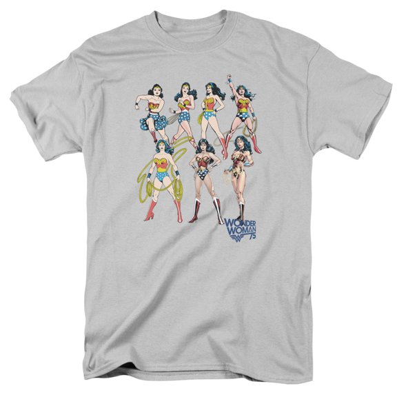 Jla - Decades Later - Short Sleeve Shirt - Large