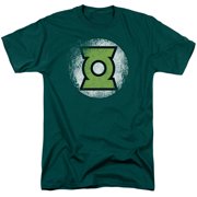 Jla - Destroyed Gl Logo - Short Sleeve Shirt - -Large