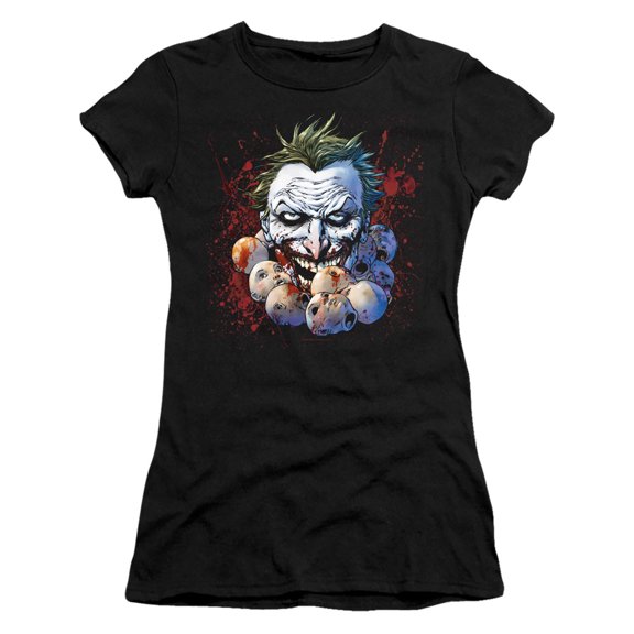 Jla - Doll Heads - Juniors Teen Girls Cap Sleeve Shirt - Small