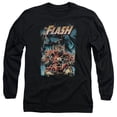 thumbnail image 1 of Jla-Electric Chair Long Sleeve Adult 18-1 Tee- Black - Medium, 1 of 1