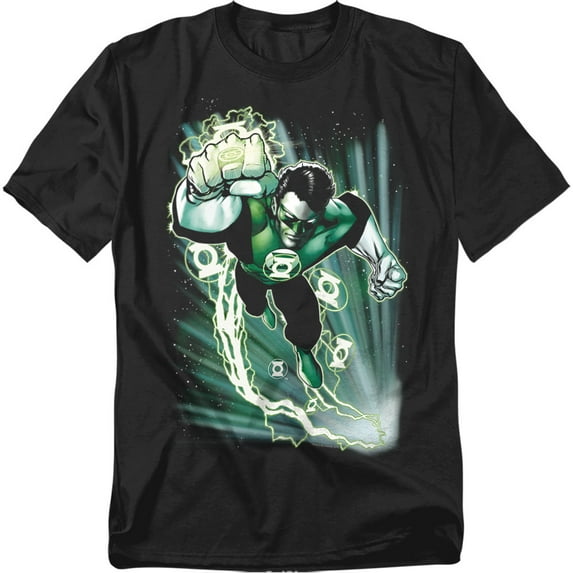 JLA T-Shirt Emerald Energy Unisex Graphic Tee For Men & Women