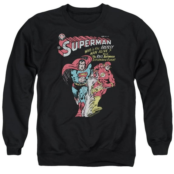 Jla - Fastest - Crewneck Sweatshirt - Large