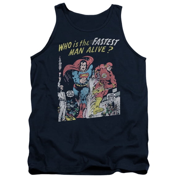 Jla - Fastest Man - Tank Top - Medium