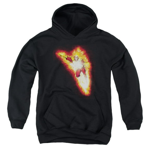 Jla - Firestorm Blaze - Youth Hooded Sweatshirt - Large