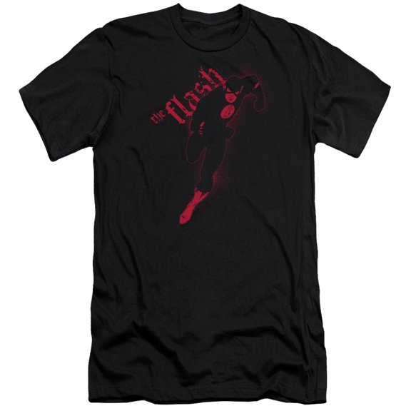 Jla - Flash Darkness - Slim Fit Short Sleeve Shirt - Large