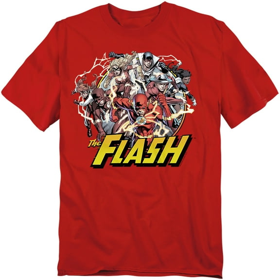 JLA T-Shirt Flash Family Unisex Graphic Tee For Men & Women
