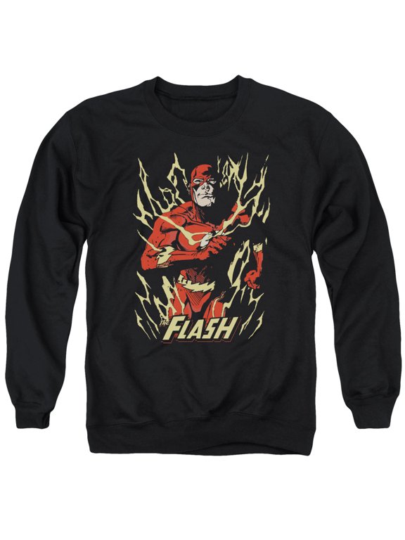 Jla - Flash Flare - Crewneck Sweatshirt - Medium