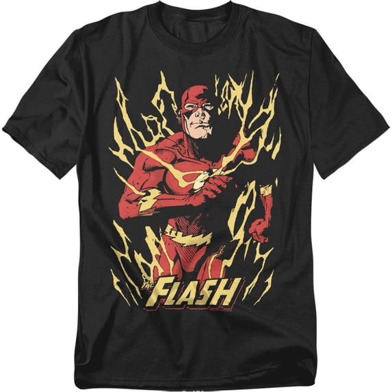 Jla - Flash Flare - Short Sleeve Shirt - Large