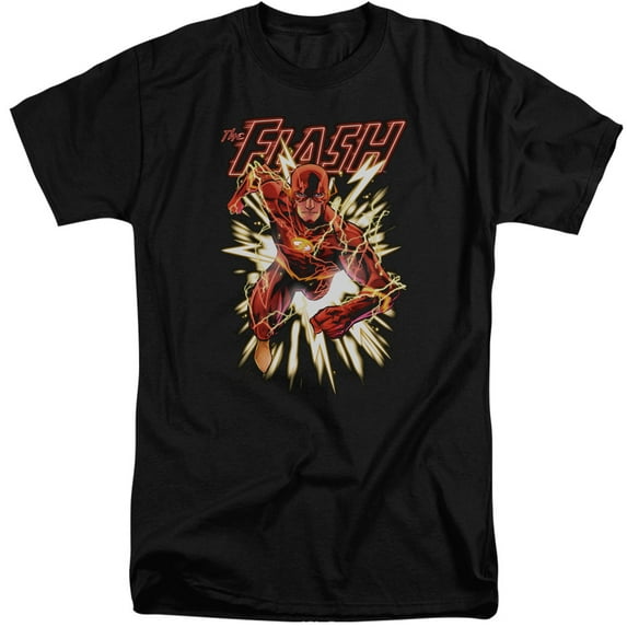 Jla - Flash Glow - Tall Fit Short Sleeve Shirt - XX-Large