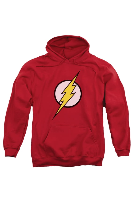 Jla - Flash Logo - Pull-Over Hoodie - XXX-Large
